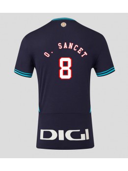 Billige Athletic Bilbao Oihan Sancet #8 Bortedrakt 2025-26 Kortermet